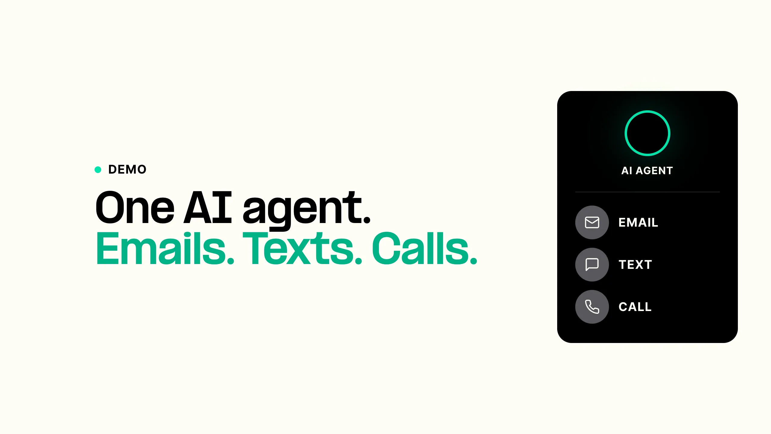 Omnichannel agent demo