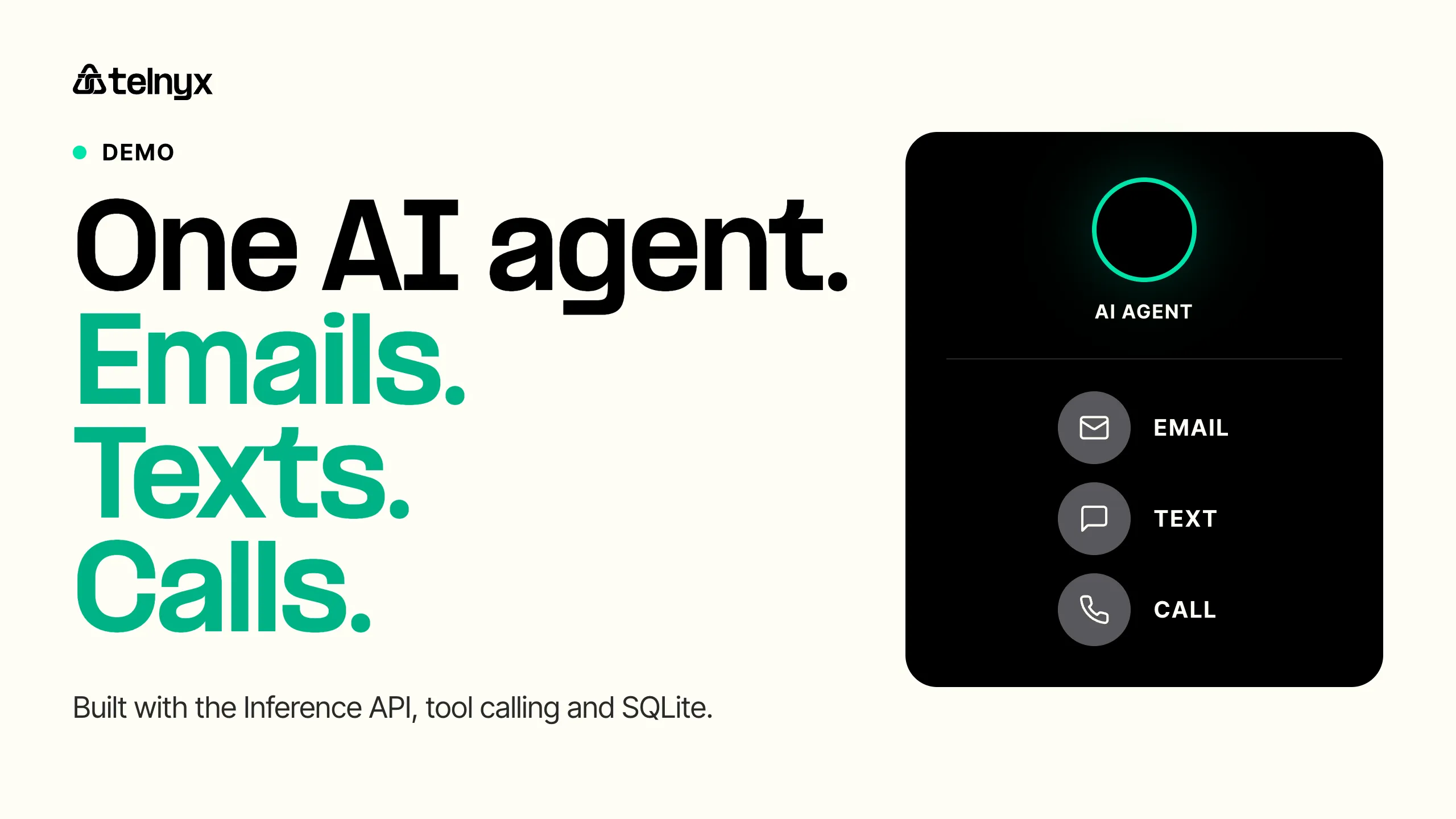 Omnichannel agent demo