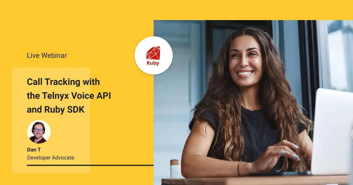 On-Demand Webinar: Call Tracking with Ruby SDK thumbnail