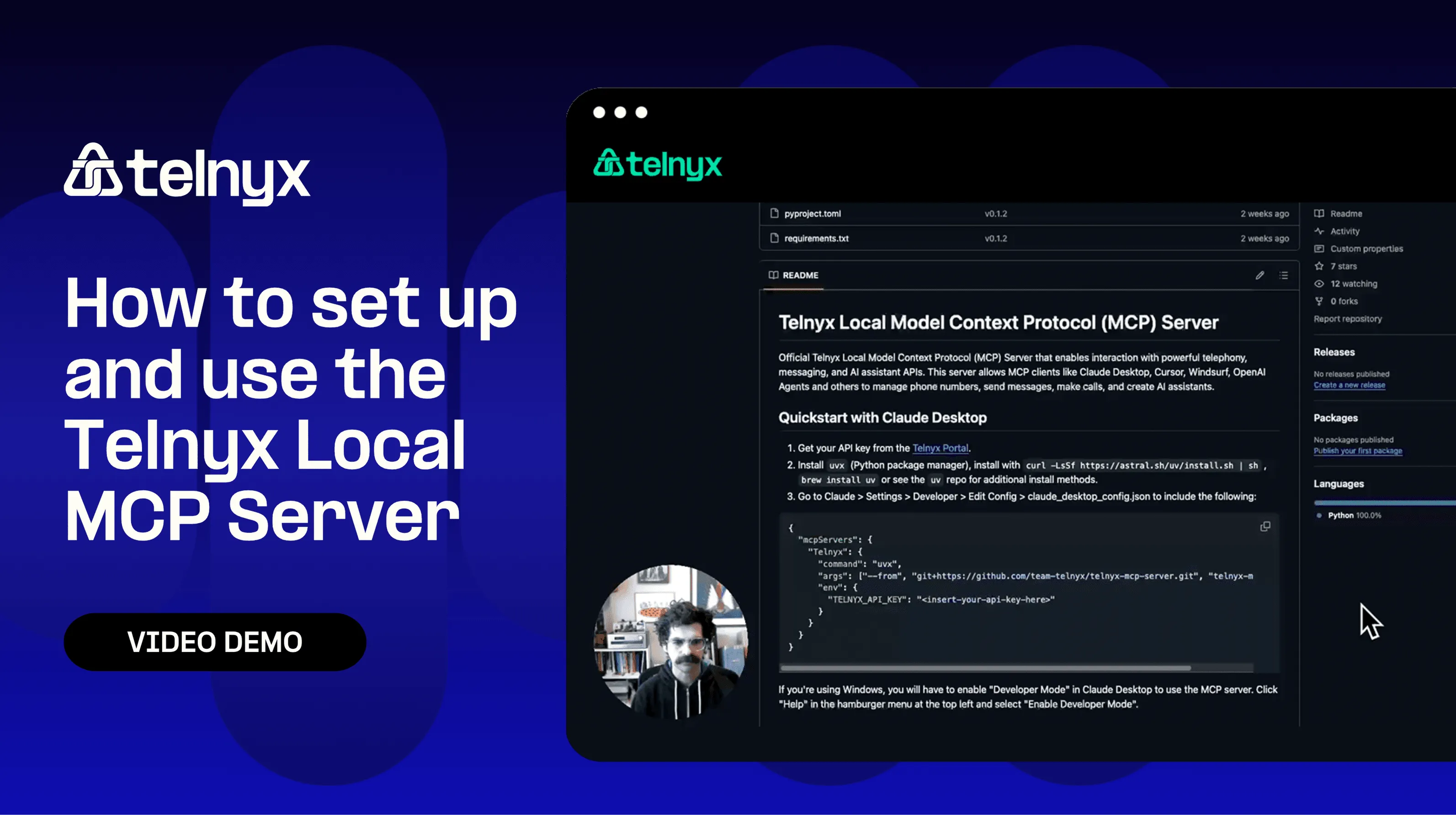How to set up and use the Telnyx Local MCP Server