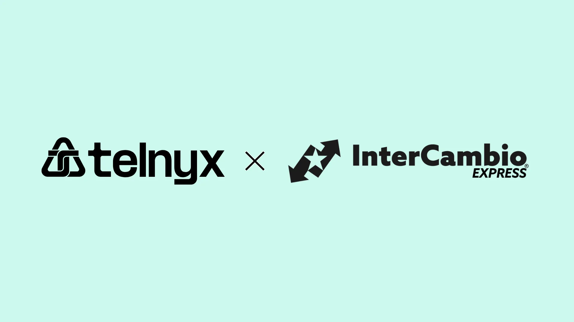 Intercambio x Telnyx logo