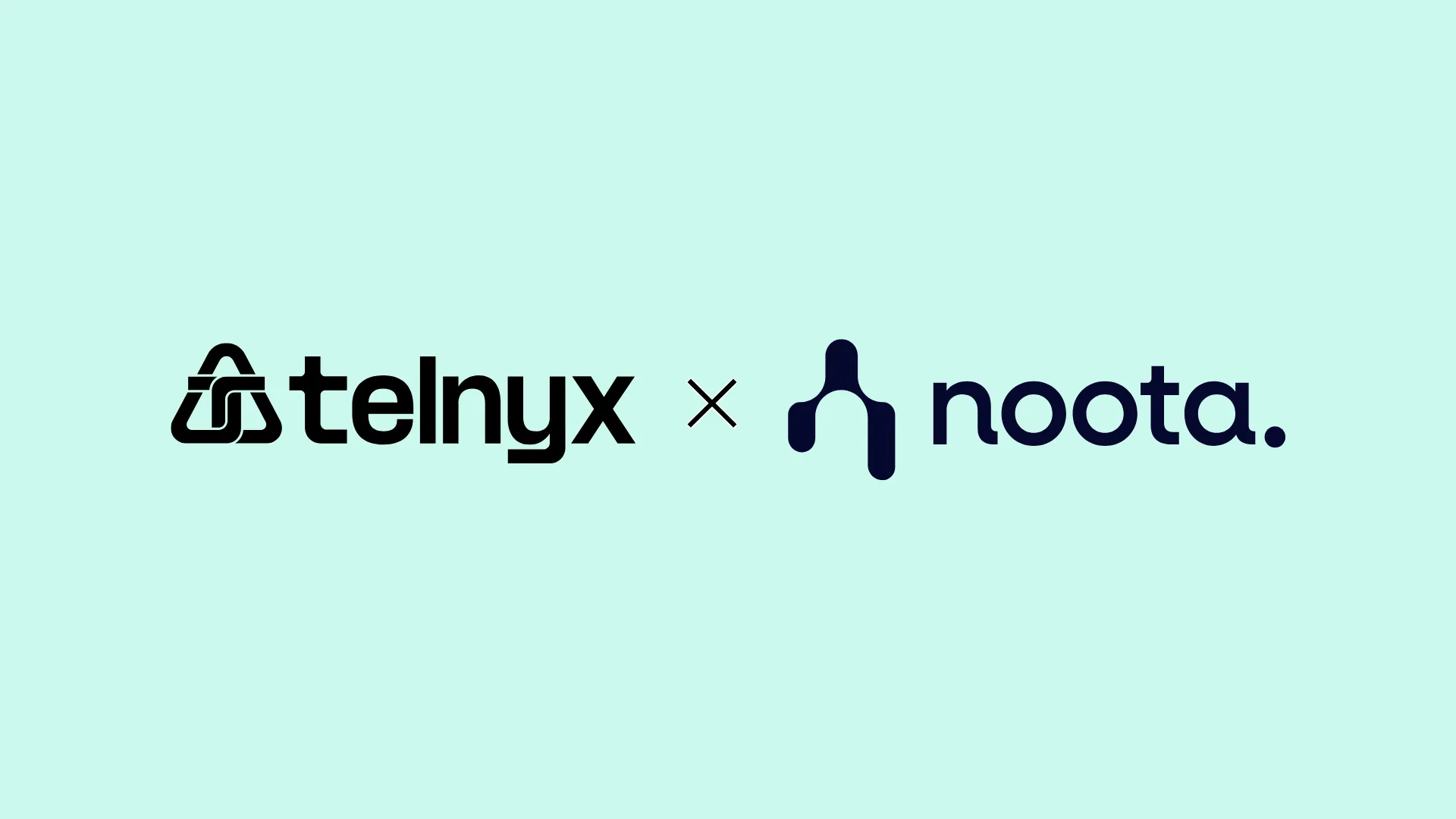 Telnyx x Noota opening billboard