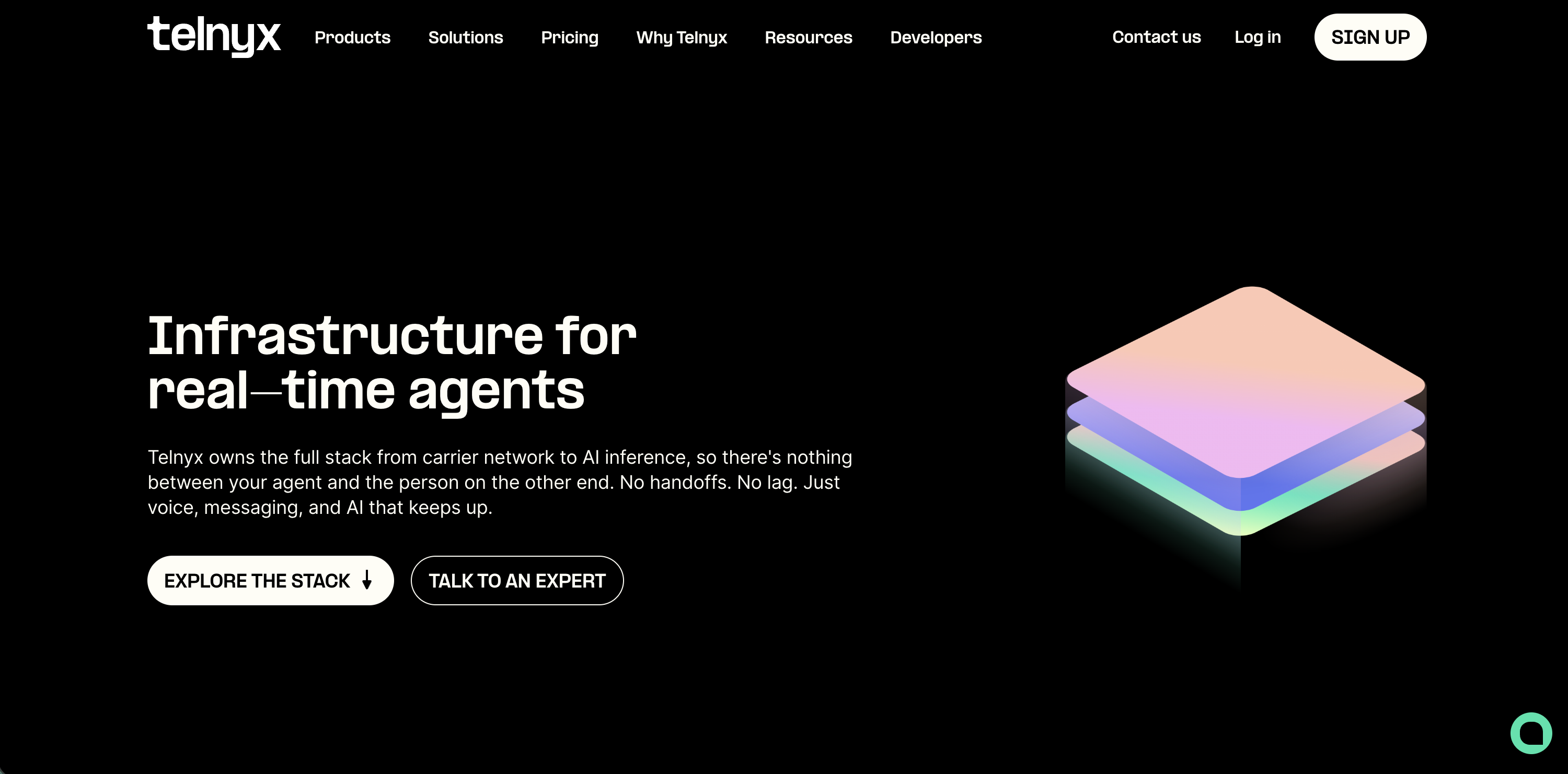 Telnyx Homepage