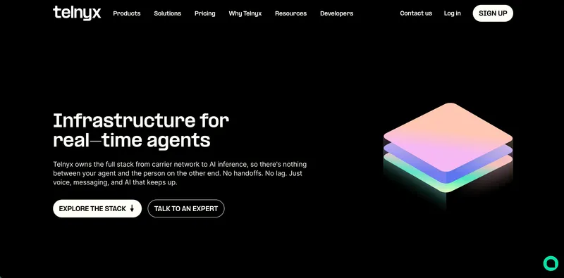 Telnyx Homepage