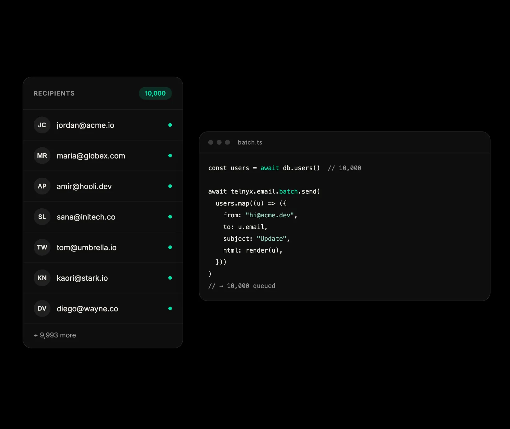 Built for developers