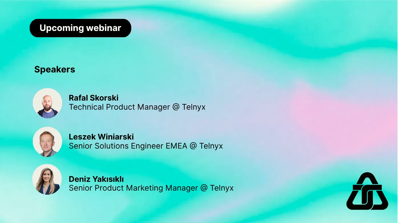 Webinar: Build Voice AI Your Way with Telnyx