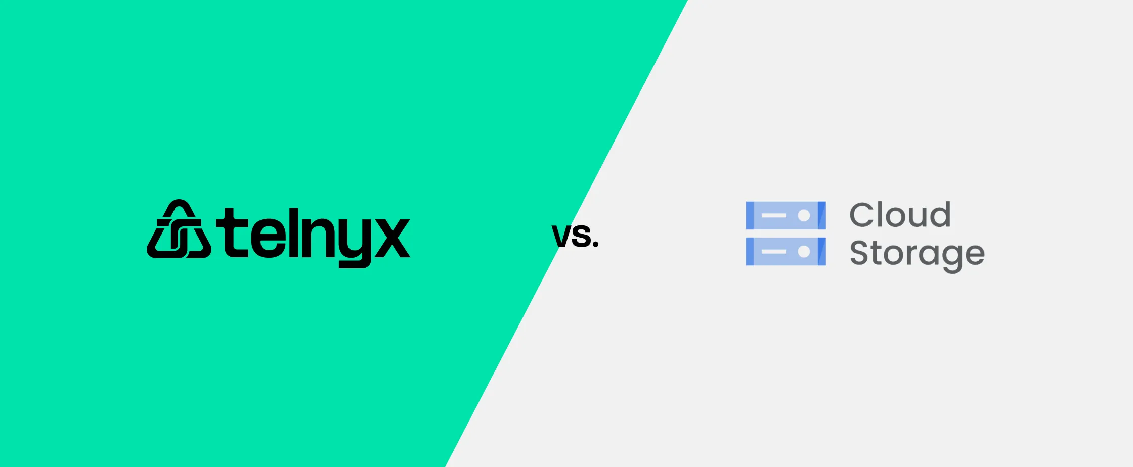 Telnyx Storage vs Google Cloud Storage