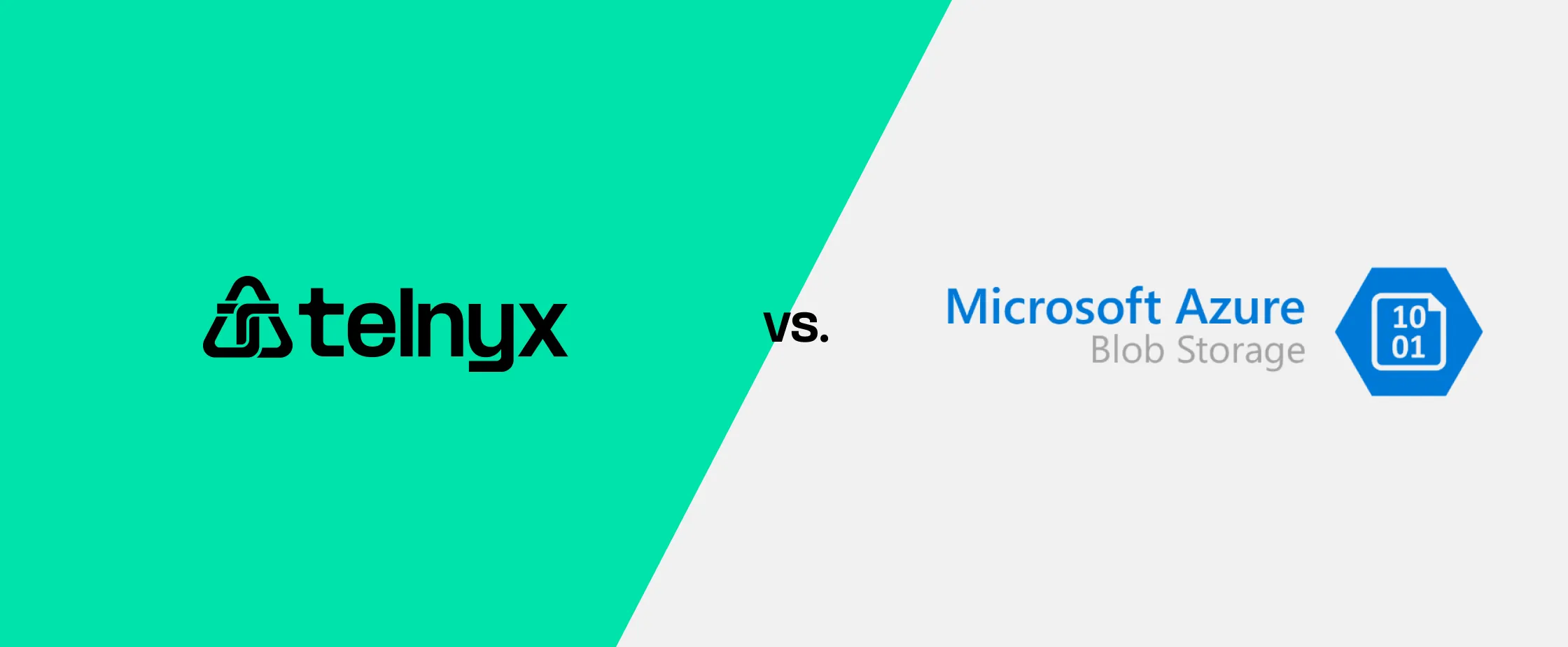 Telnyx vs Microsoft Azure Blob Storage