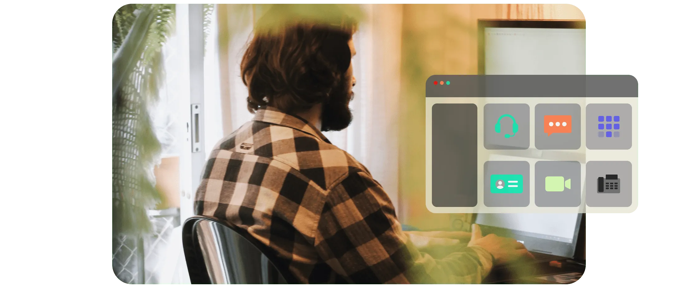 Man unifies communications