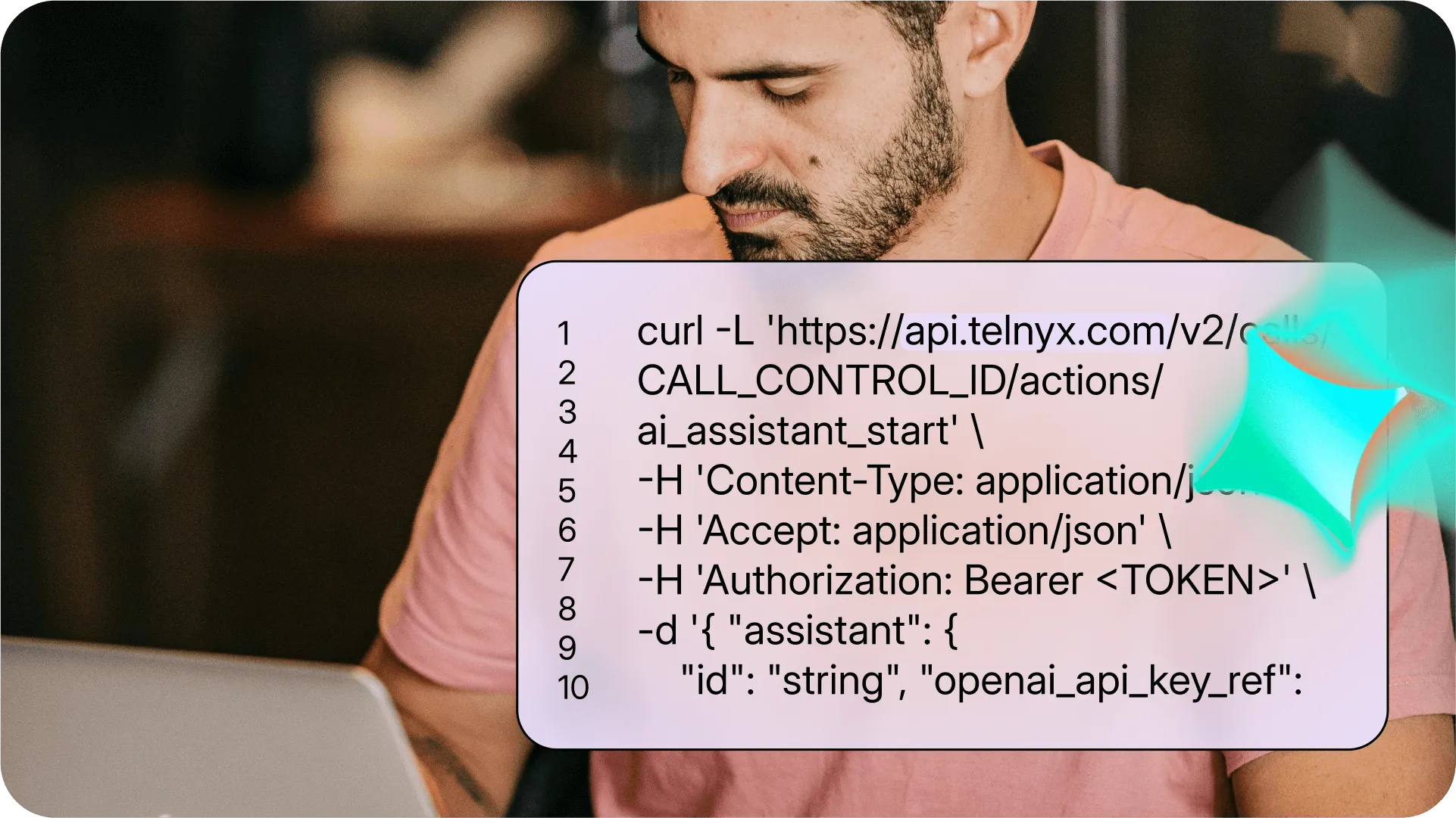Voice-API Feature Conversational AI command 16x9