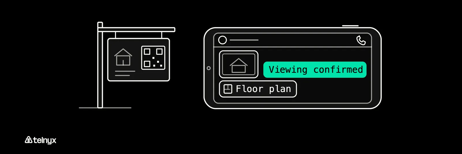 WhatsApp for real estate buyer viewing chat
