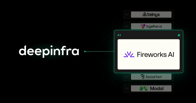 Fireworks AI DeepInfra alternative for inference
