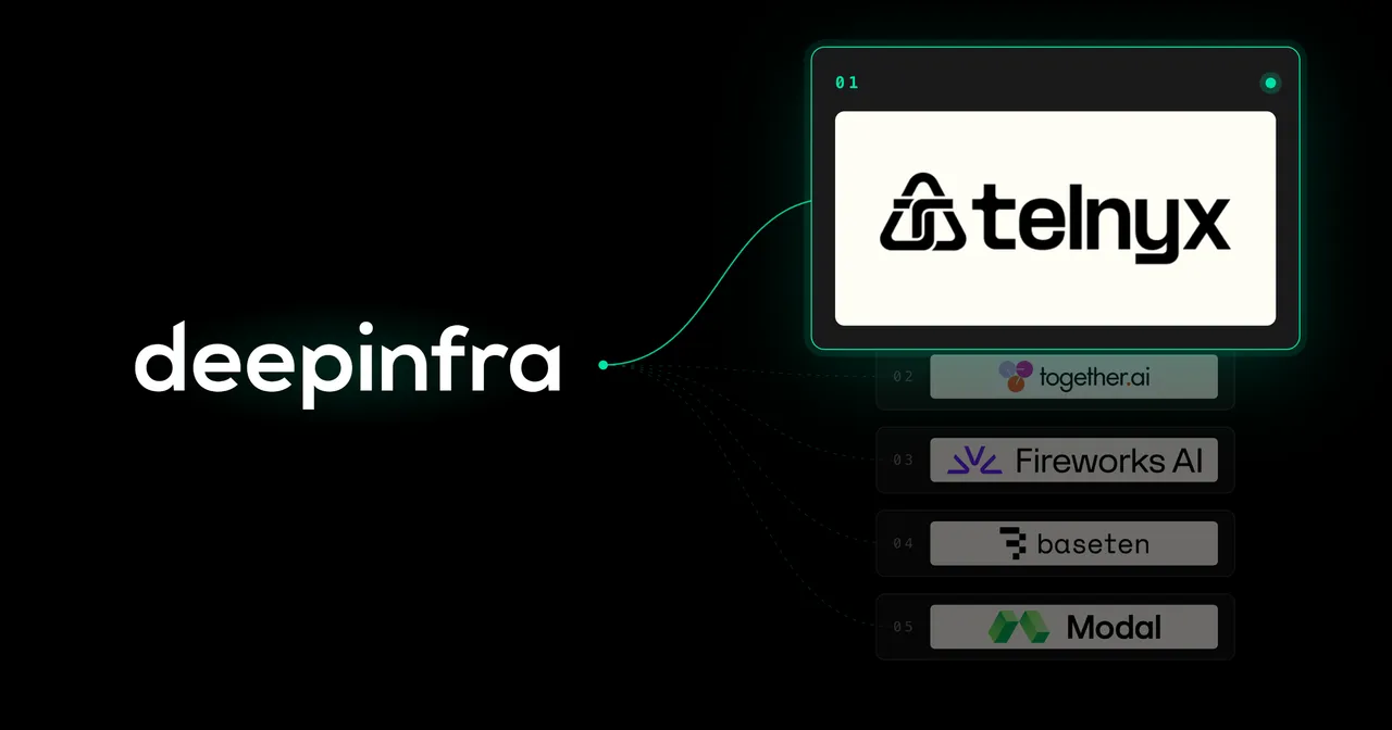 Telnyx, inference alternative to DeepInfra