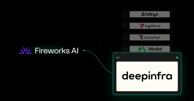 DeepInfra as a Fireworks AI alternative for inference