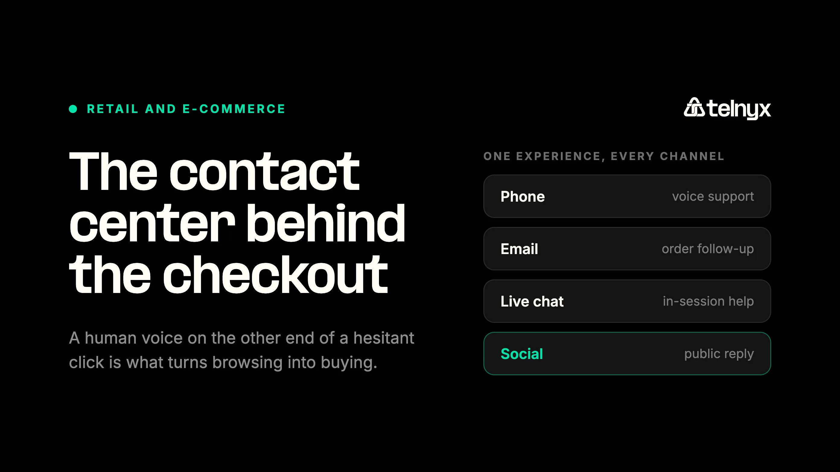 Guide cover for building an e-commerce contact center