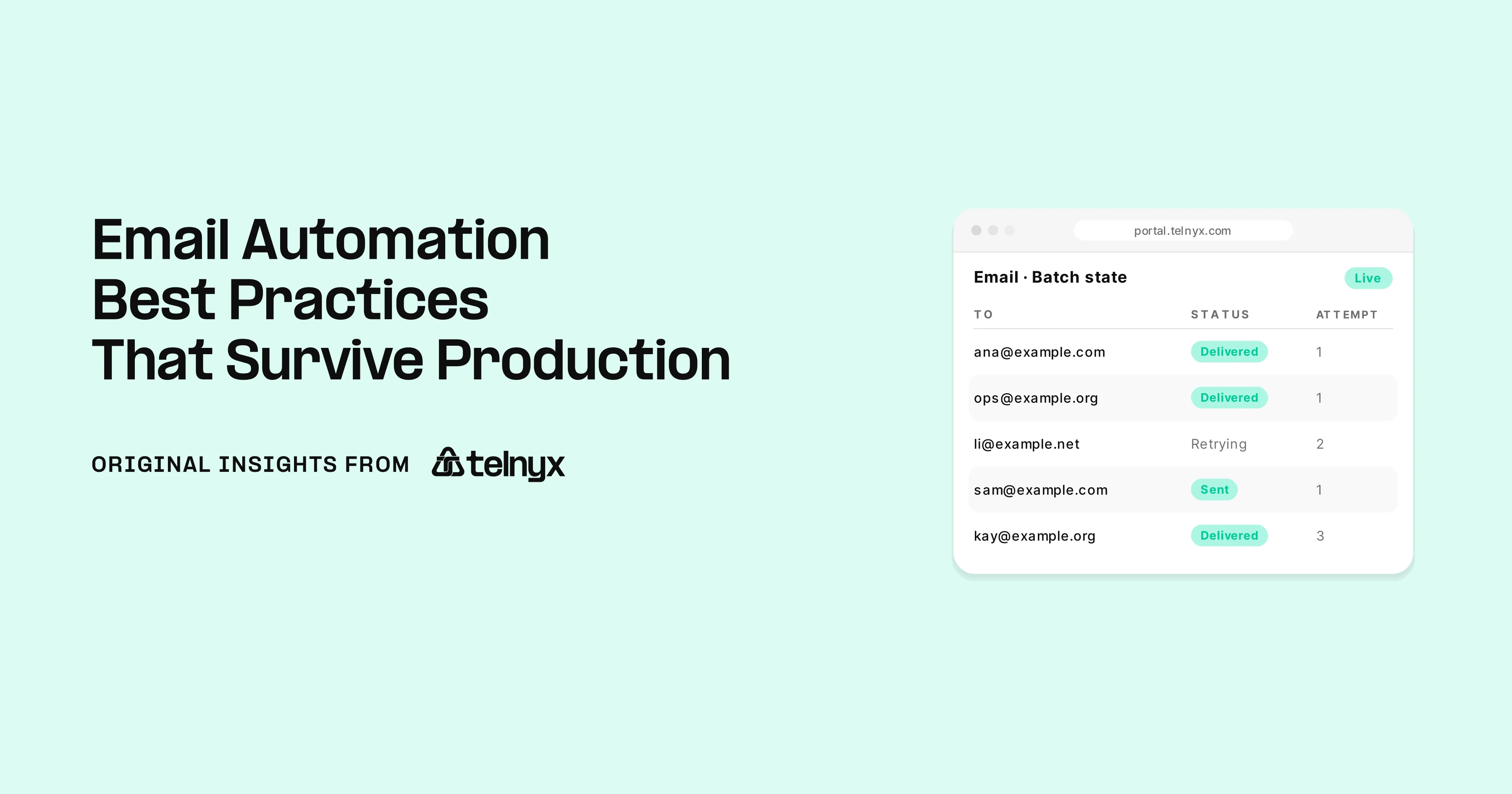email automation best practices featured image
