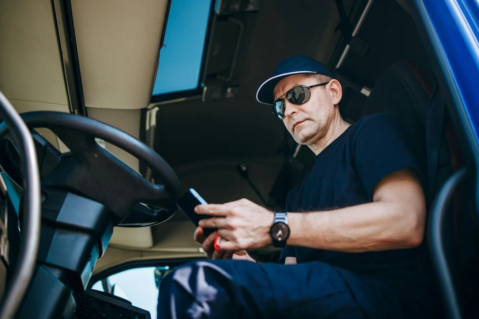 Driver check in logisitics
