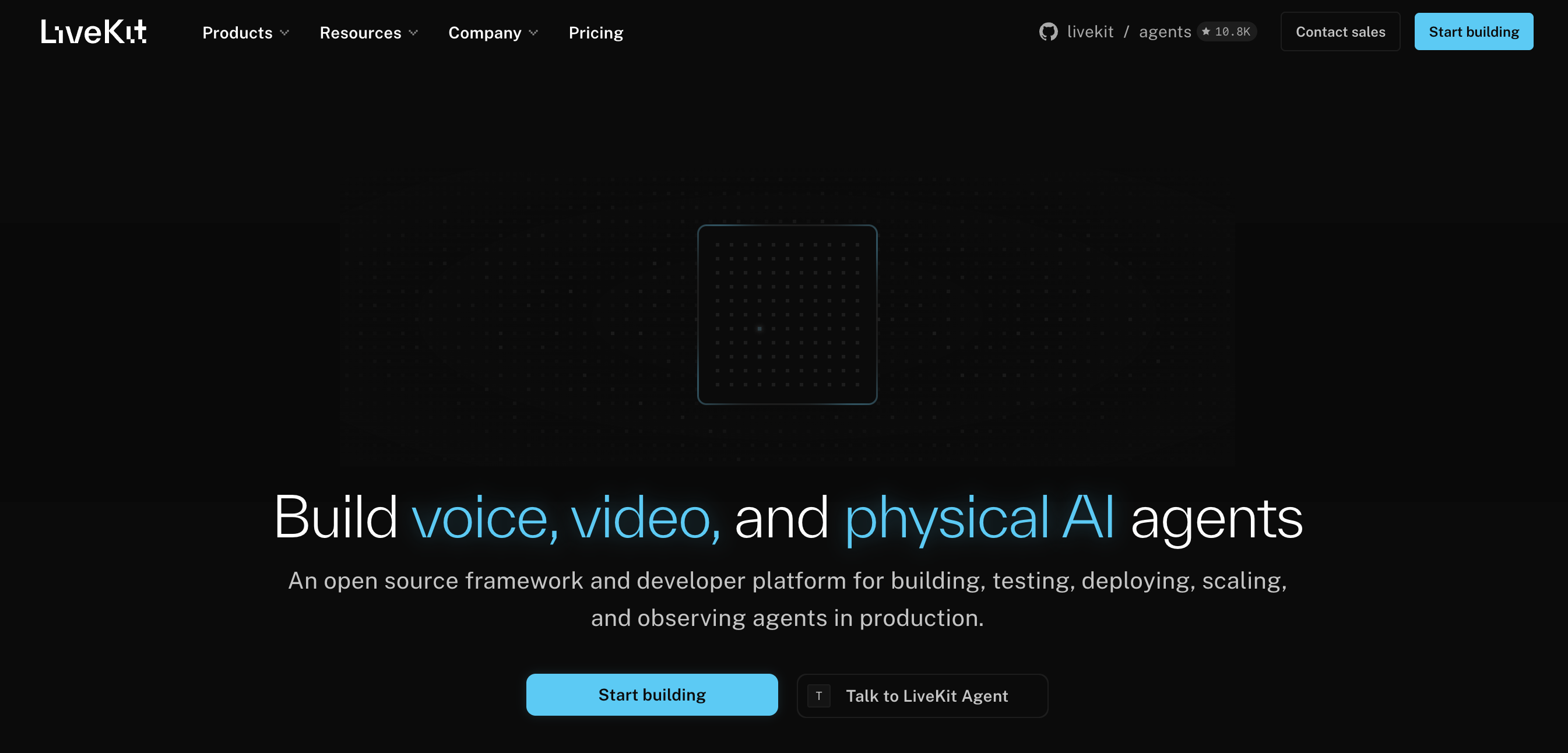 LiveKit Homepage