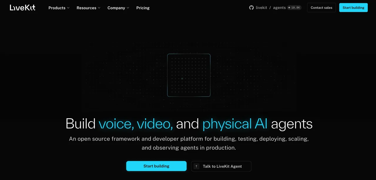 LiveKit Homepage