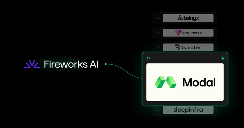 Modal as a Fireworks AI alternative for inference
