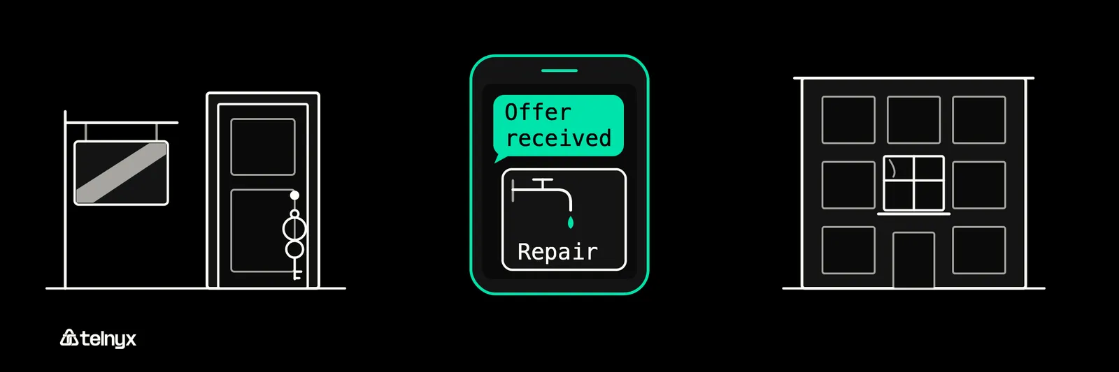 Seller offer and tenant repair on WhatsApp