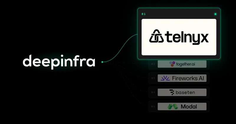 Telnyx as a DeepInfra alternative for inference