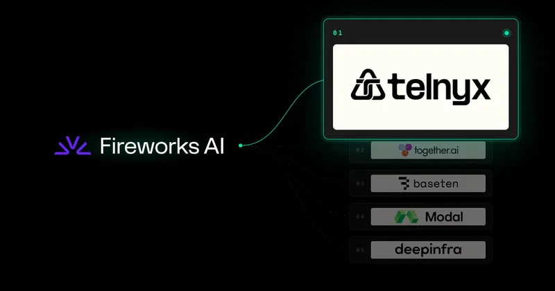 Telnyx as a Fireworks AI alternative for inference