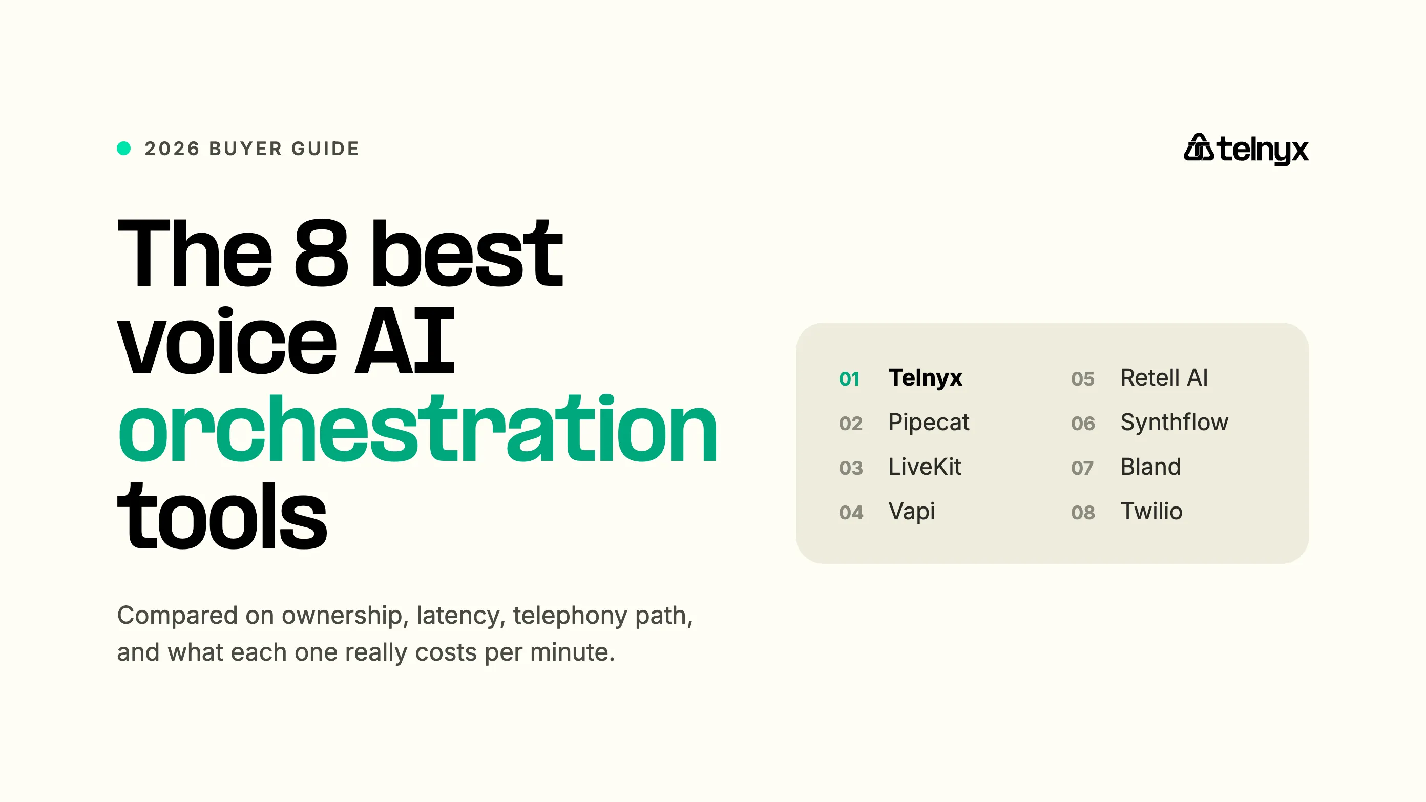 voice ai orchestration tools