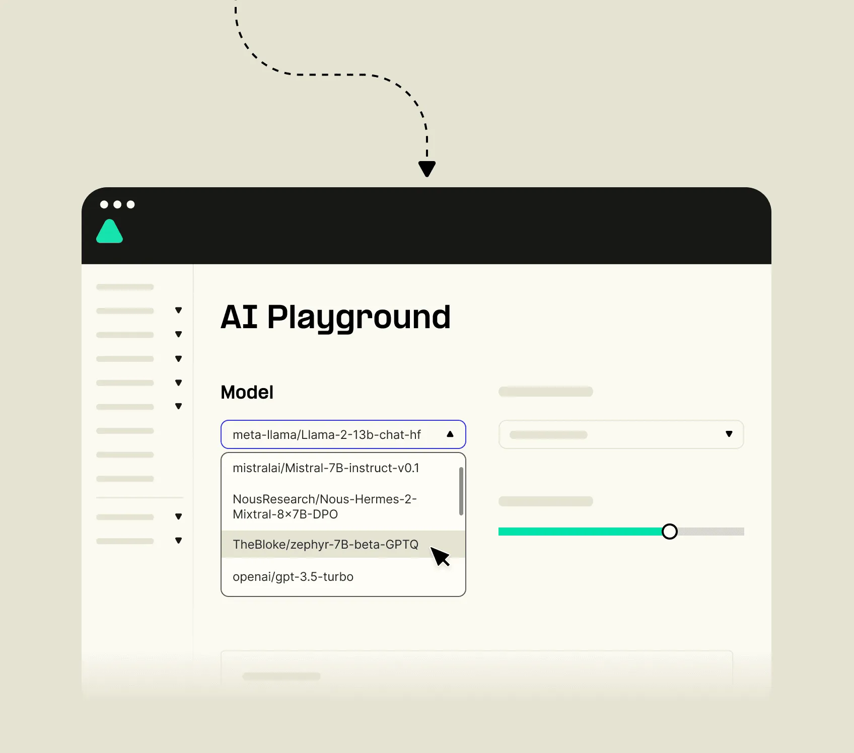 Choose from hundreds of open-source LLMs in our model directory. 