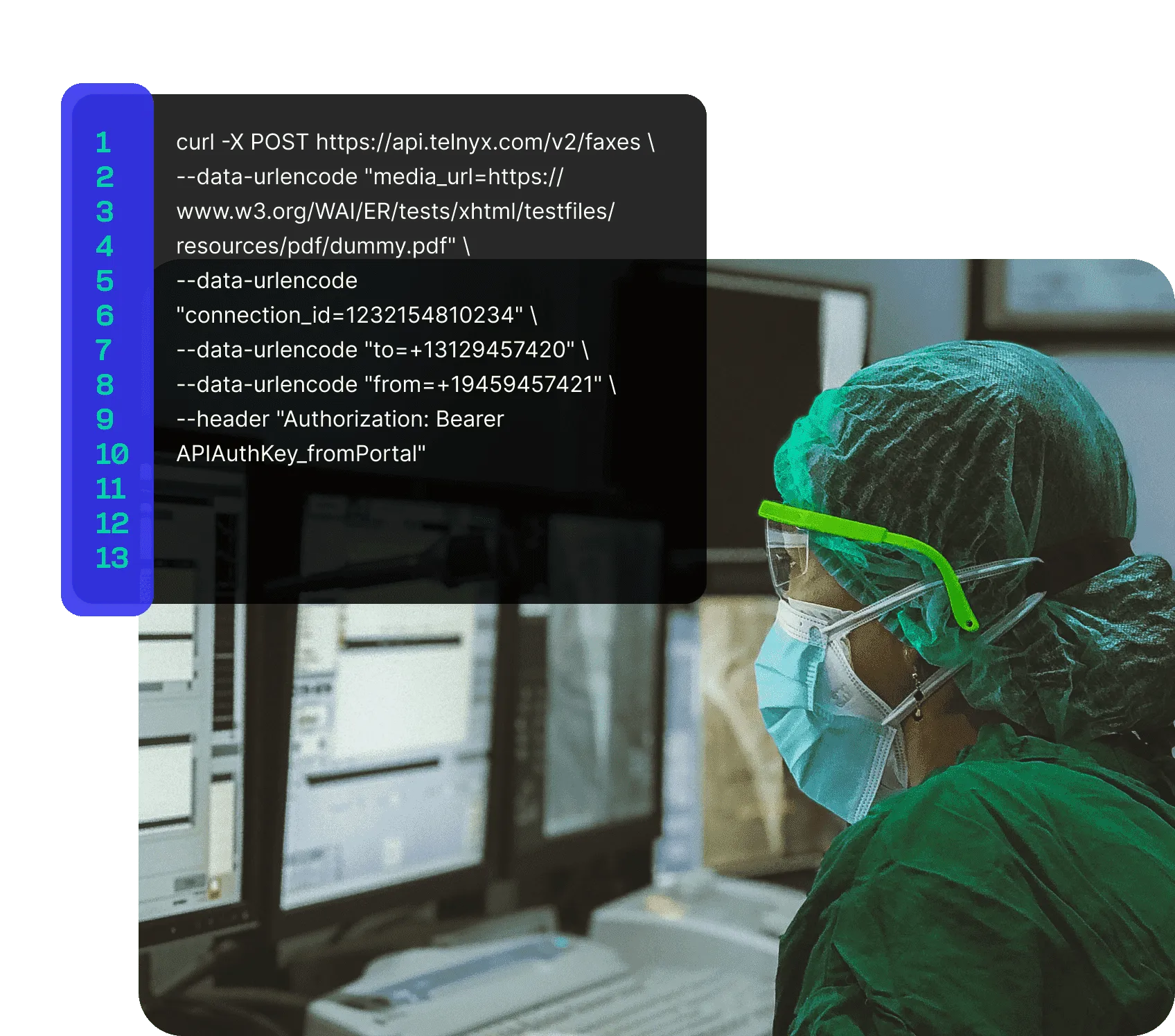 Doctor receives e-fax