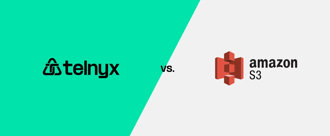 Telnyx Storage vs Amazon S3