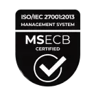 ISO/IEC 27001:2013 Management System Certified