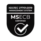 ISO/IEC 27701:2019 Privacy Management System Certified