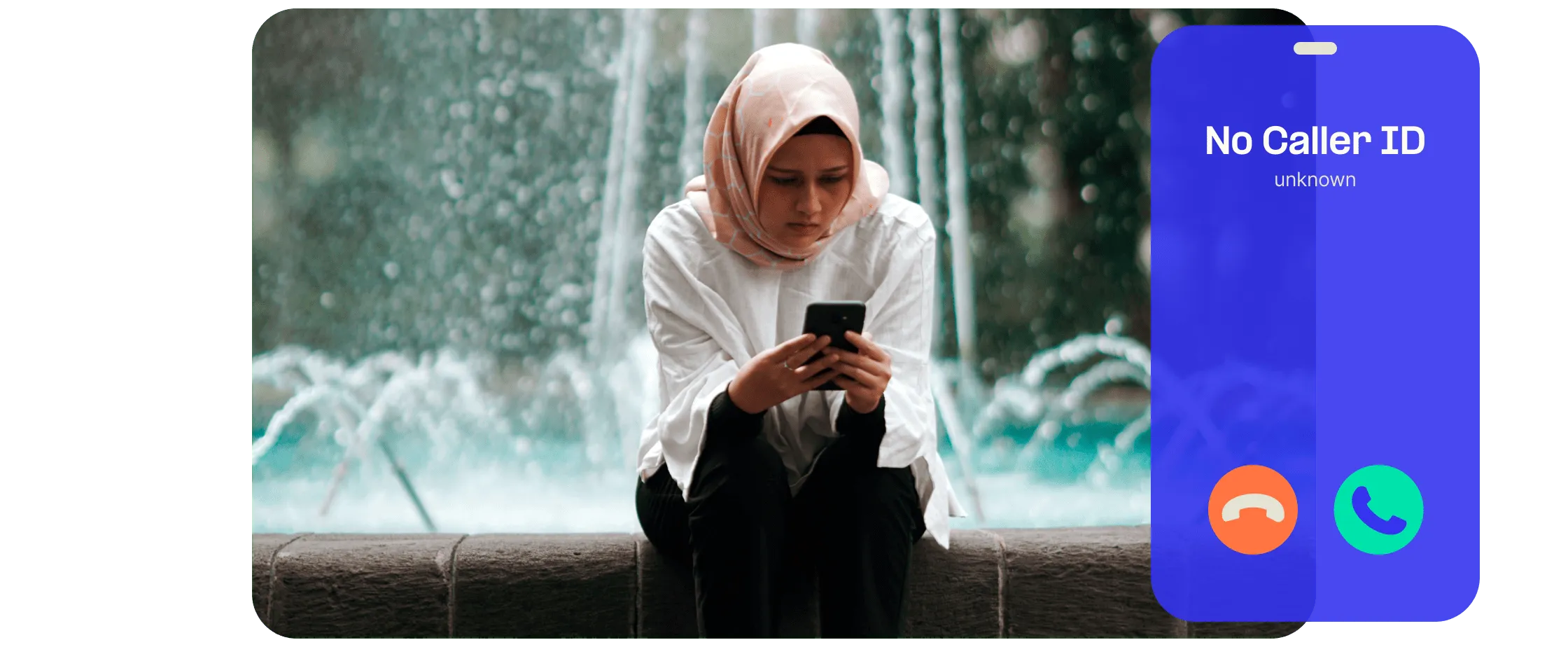 Receiving a phone call with "unknown" id