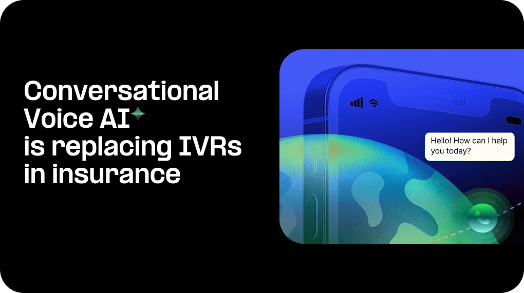 Conversational Voice AI in insurance
