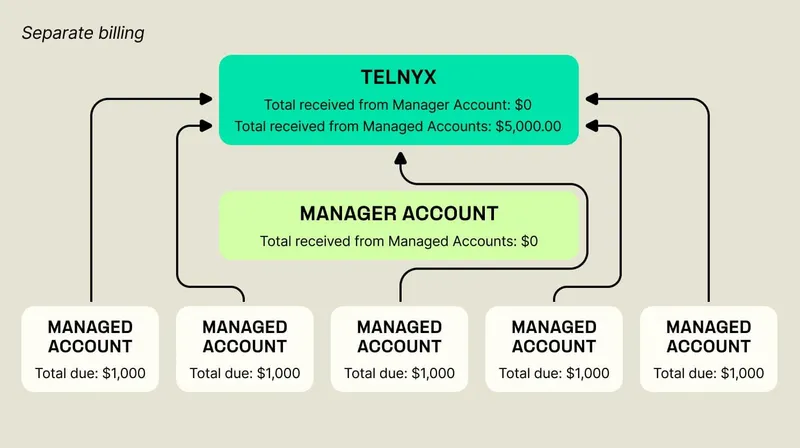 Separate Billing Structure