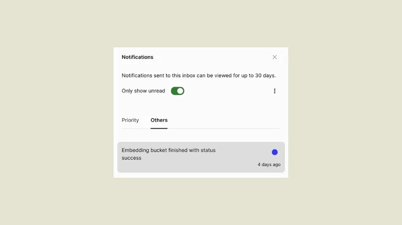 Portal Notification Center