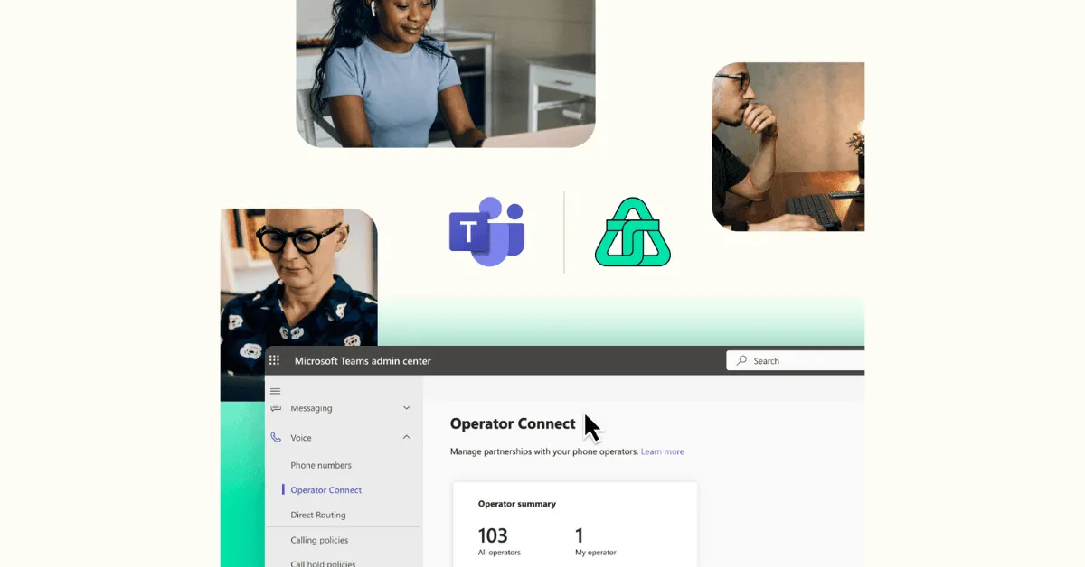 Choose Telnyx for Operator Connect in the admin portal