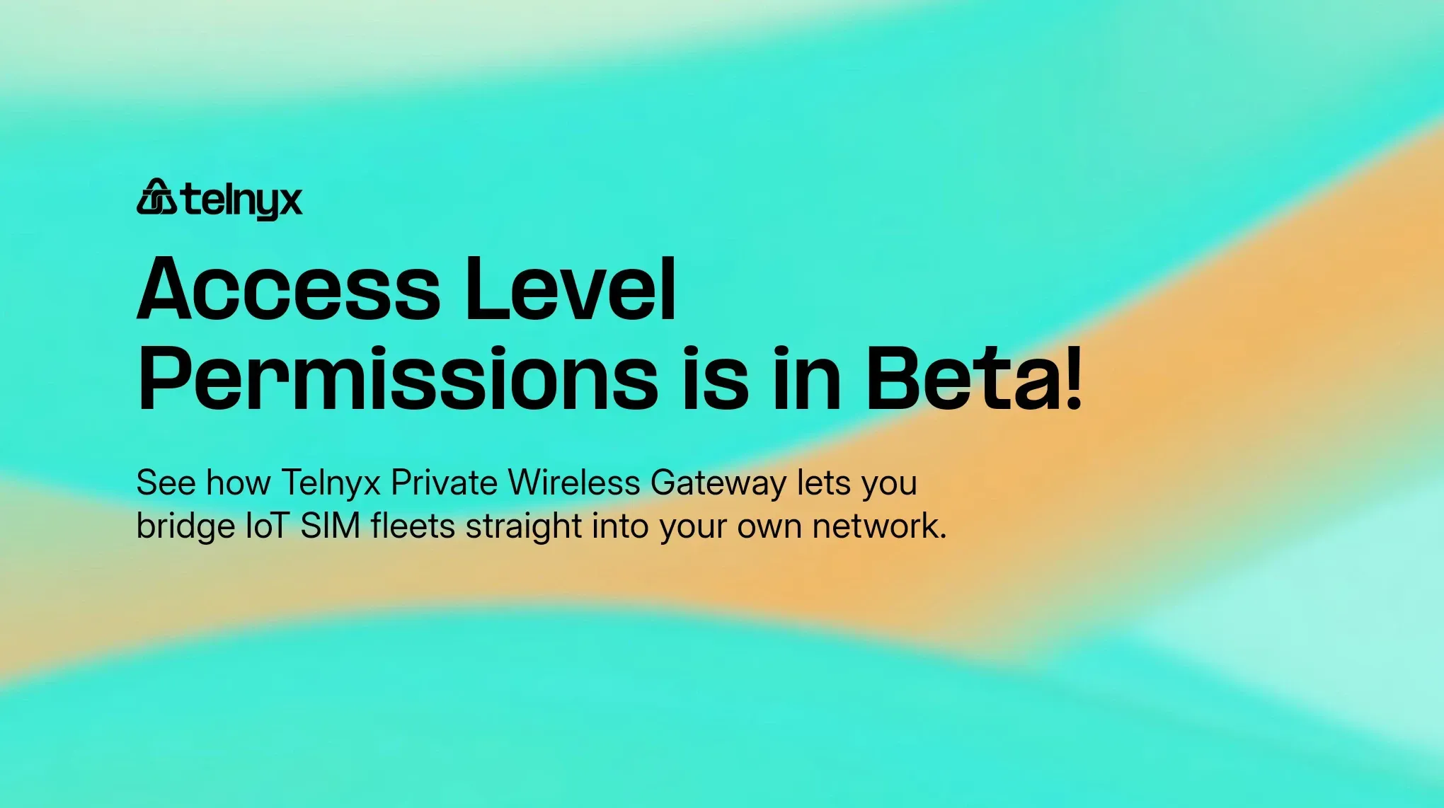 access level permissions is in beta!