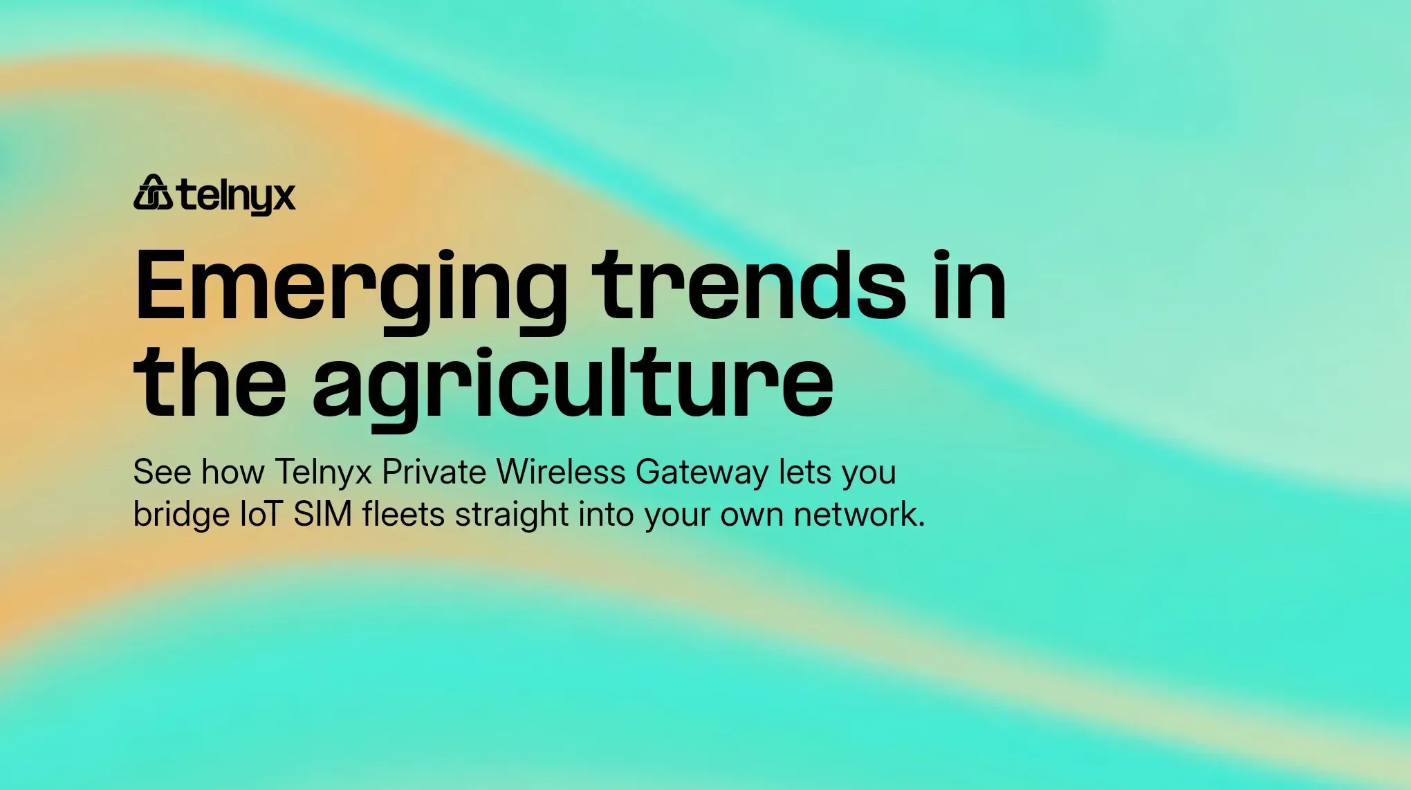 emerging trends in the agriculture iot market 2026