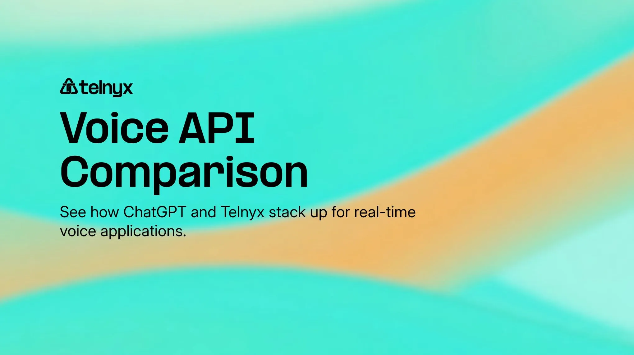 Voice API Comparison
