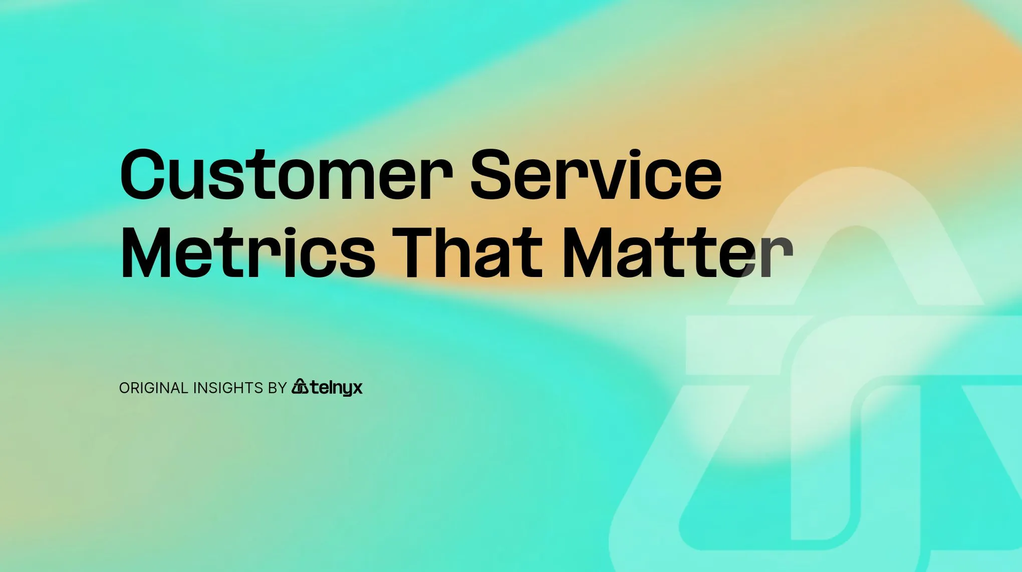 Customer Service Metrics That Matter
