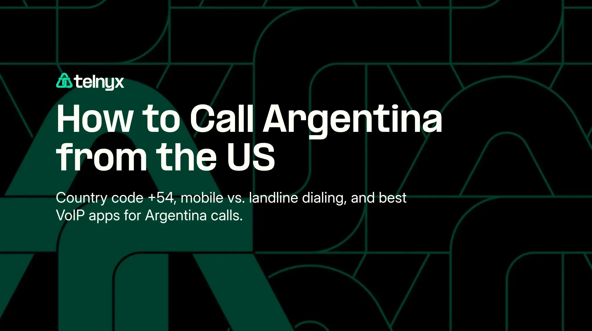 How to call Argentina from the US: a quick guide