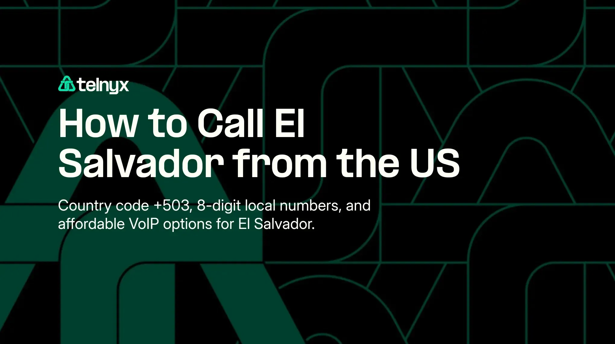 How to call El Salvador from the US: full guide