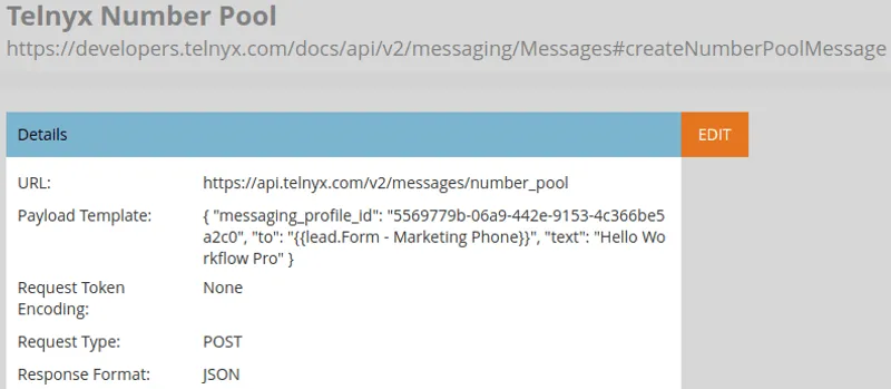 marketo text messaging w number pool