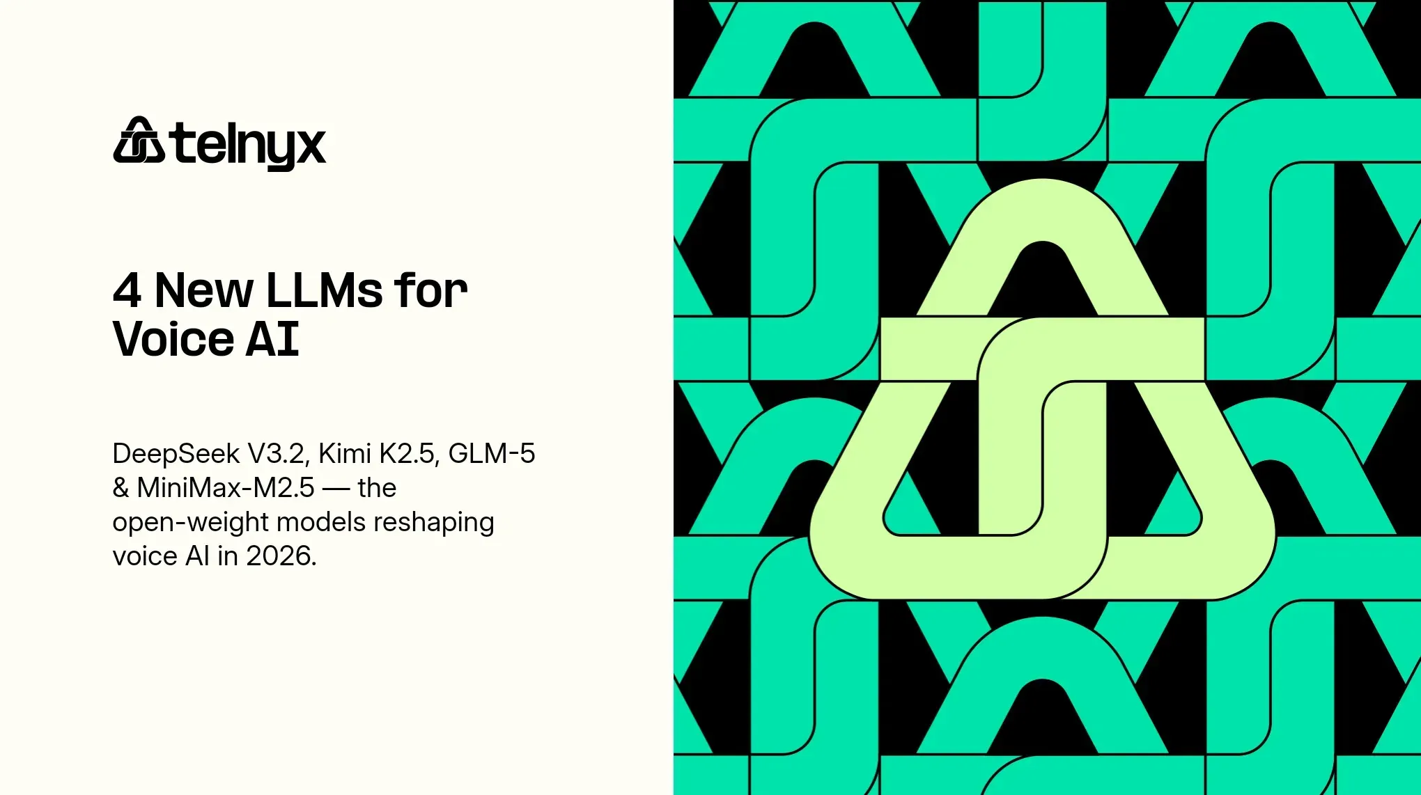 4 New Open-Weight LLMs for Voice AI 2026