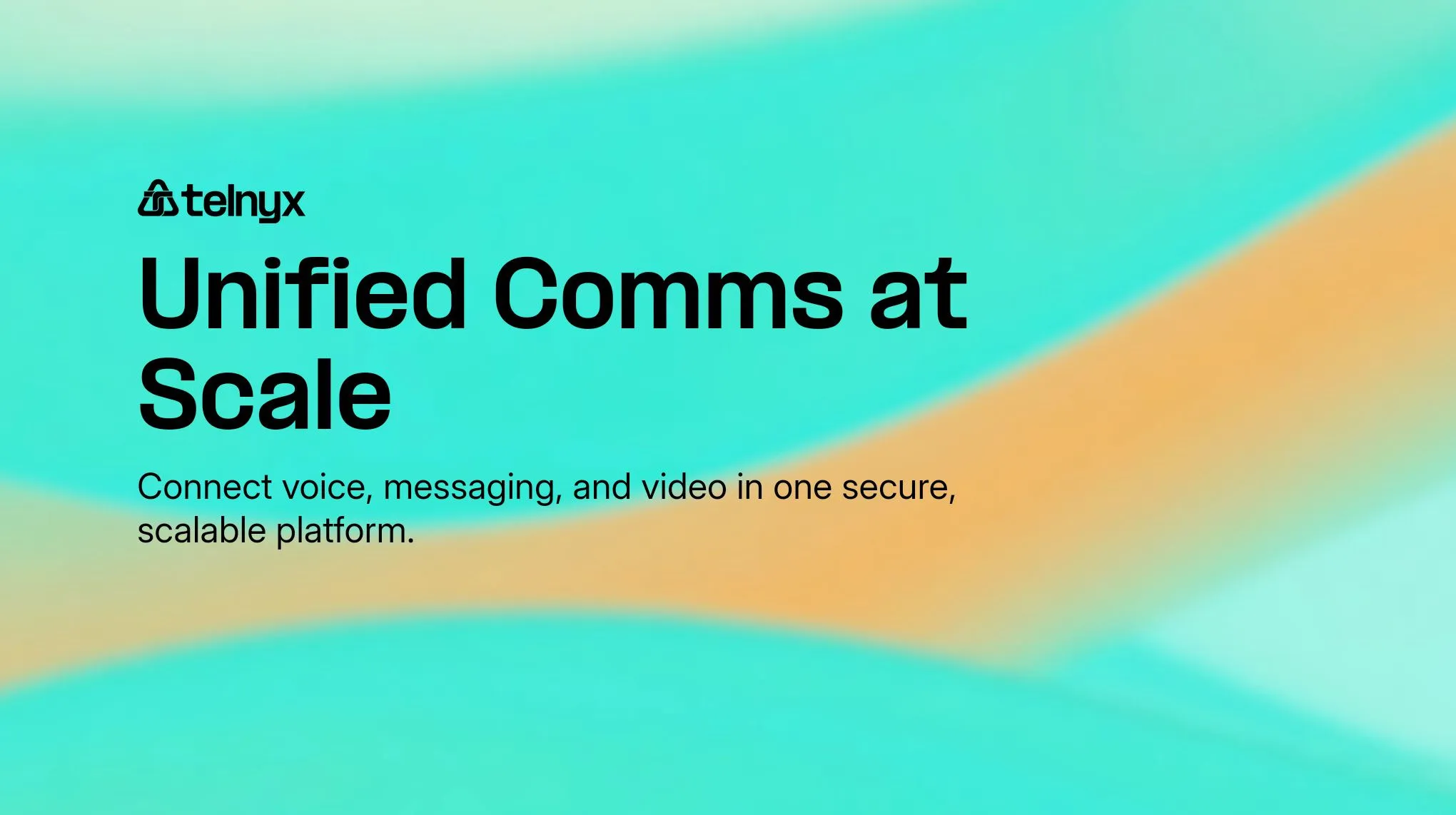 Unified Comms at Scale