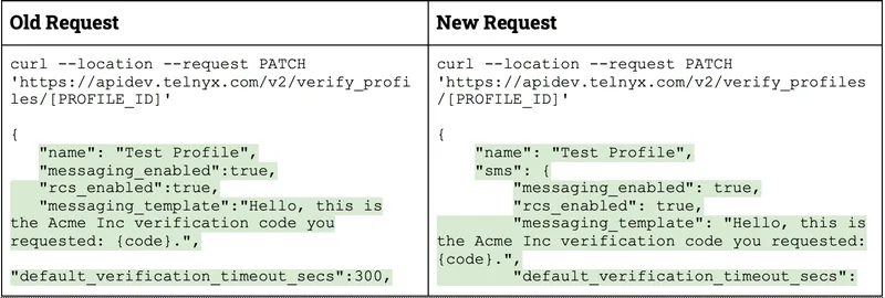 update a verify profile 1